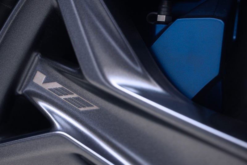 Close-up of the 2026 OPTIQ-V Brembo Performance Front Brakes | Bachman-Bernard Cadillac in GREENEVILLE TN